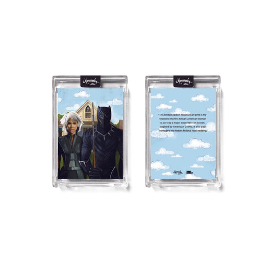 “Wakandan Gothic” (Calm) by Manasseh Art